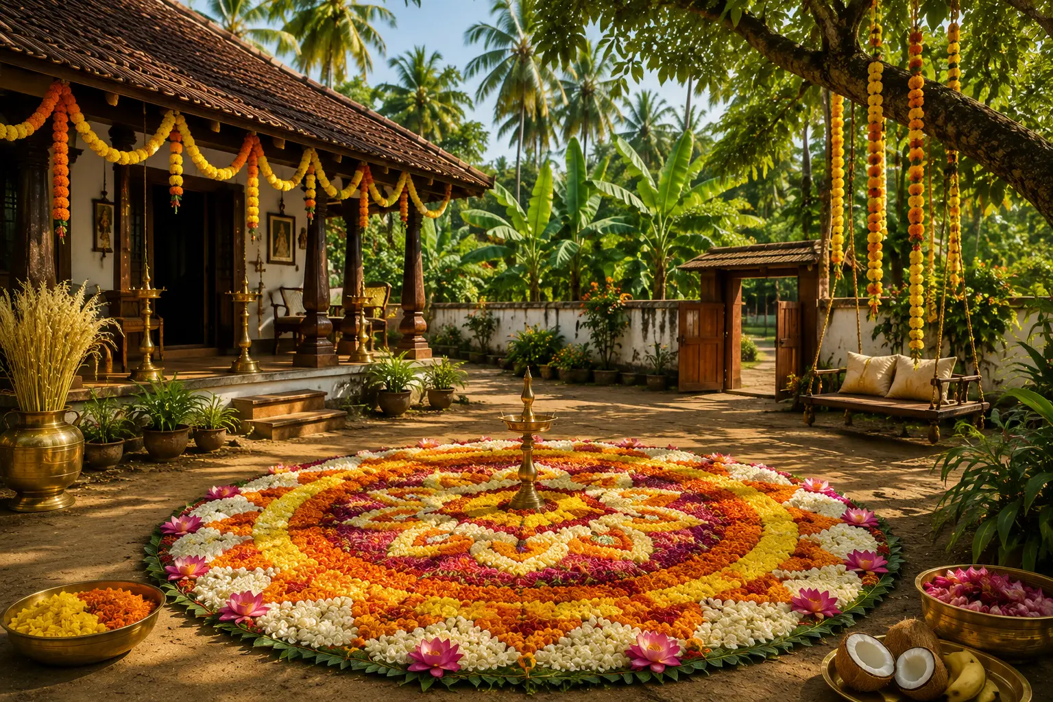 Onam 2026 festival celebration in Kerala